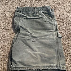 Gray Cargo Shorts